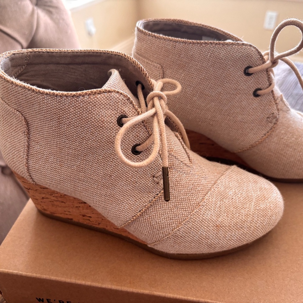 Tom’s wedges